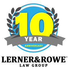 alt="Lerner and Rowe Law Group celebrates 10th anniversary of service"
