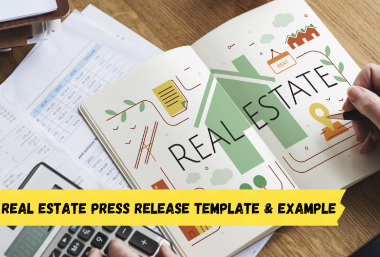 Real Estate Press Release Template & Example