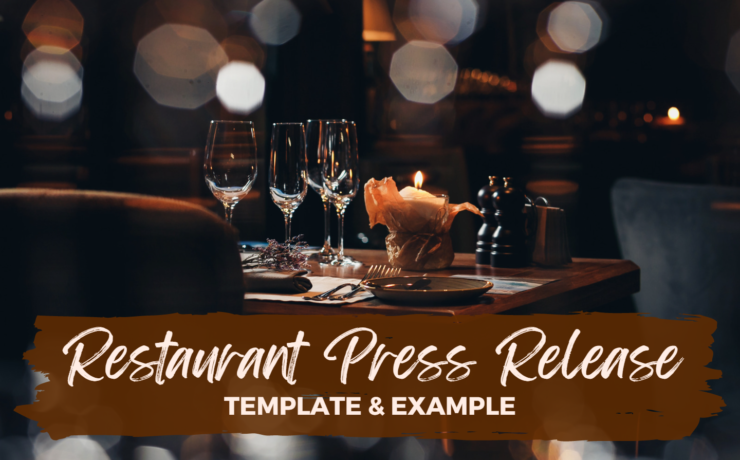 Restaurant Press Release Template & Example
