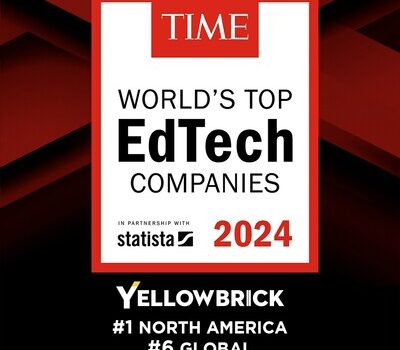 Yellowbrick Named Top EdTech Company in North America by TIME and Statista