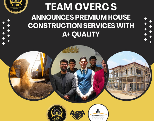 CDB Properties & Team Overcs Joint Venture offers Construction Services